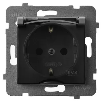 Obrázek produktu pro Ospel GPH-1US/m/70/d, Šedá, IP44, 16 A, 71 mm, 45 mm, 71 mm