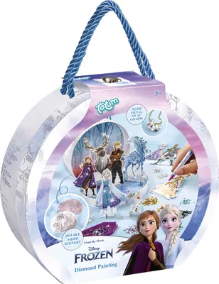 Zdjęcie produktu dla Kreatywne studio malowania diamentami Disney Kraina Lodu