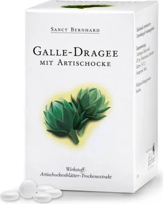 Produktbild von Sanct Bernhard Galle- Dragee mit Artischocke 150 überzogene Tabletten
