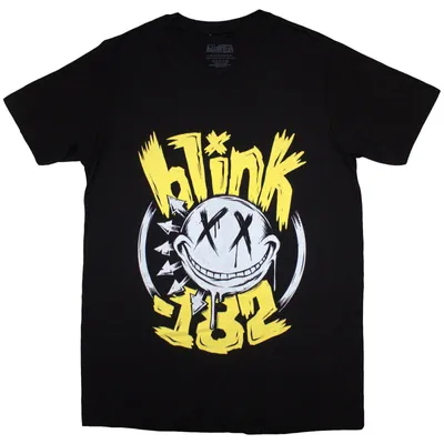 Obrázok produktu pre Blink-182 Big Smile Black S Dámske Tričko