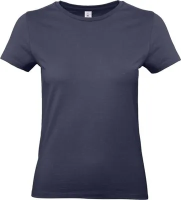 Produktbild von Damen-T-Shirt, Kurzarm - B&C #E190/W - navy blue - Größe L