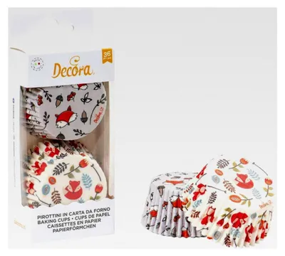 Produktbild von Papierförmchen Fuchs 50 x 32 mm 36 Stück