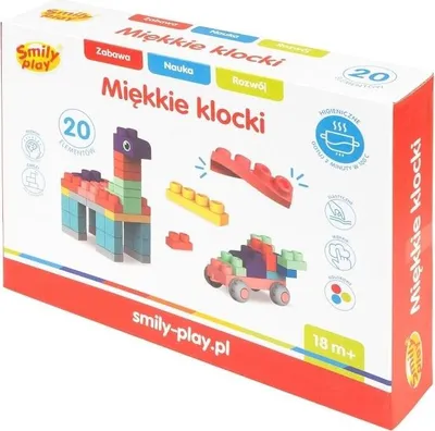Image de Blocs souples, 20 pièces, Smily Play SP84944 AN01