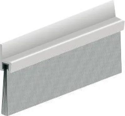A product shot of a brush seal.