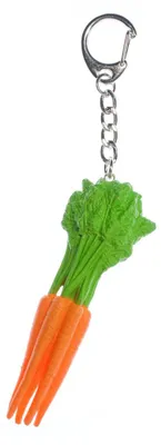 Produktbild von Karotten Möhre Schlüsselanhänger Miniblings Anhänger Schlüsselring Garten Gemüse