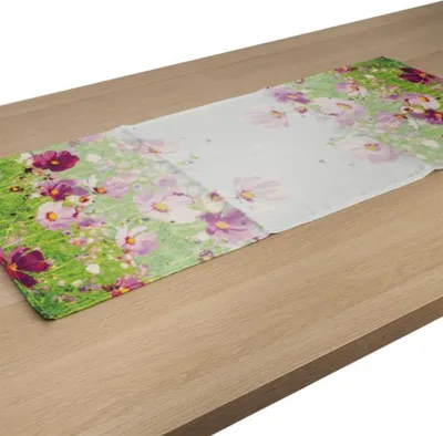 Produktbild von Tischläufer 40 x 90 cm Malvenwiese
