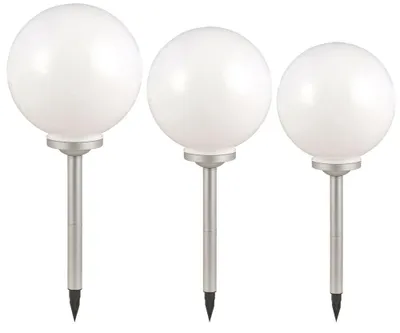 Produktbild von 3er Set LED Solarleuchten für den Außenbereich