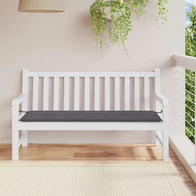 Obrázok produktu pre vidaXL Záhradná lavička Anthracite 150x50x3 cm Oxford Fabric
