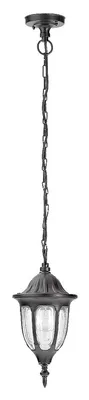 Produktbild von Rabalux 8344 Außenpendelleuchte Milano, E27, schwarz, rund, ø165mm