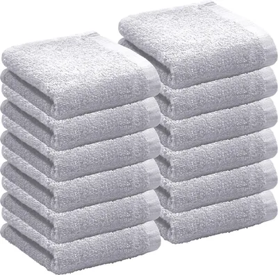 Produktbild von REDBEST Gästetuch Oceanside" 12er-Pack silber 30x50 cm"