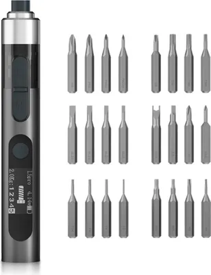 Zdjęcie produktu dla L5 Pro Inteligentny wkrętak elektryczny z podwójną regulacją momentu obrotowego Silne magnetyczne końcówki adsorpcyjne Odpowiednie narzędzie do naprawy sprzętu AGD i demontażu telefonów komórkowych