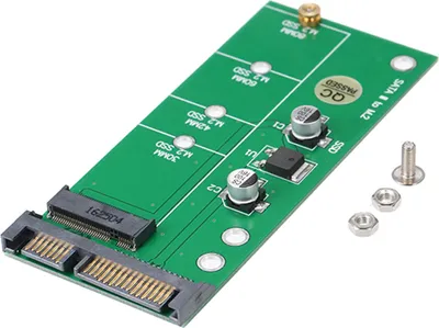 Image de Adaptateur SSD NGFF M.2 vers SATA3 Carte convertisseur d'interface SATA 22 broches