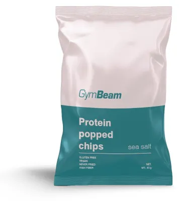 Obrázek produktu pro GymBeam – proteinové chipsy, 40 g, mořská sůl