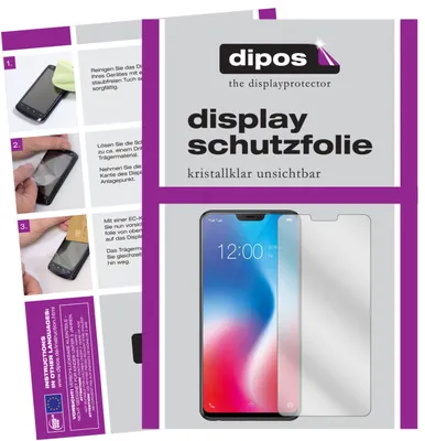 Produktbild von 6x Schutzfolie für Vivo V9 Pro klar Displayschutzfolie Folie Display Schutz