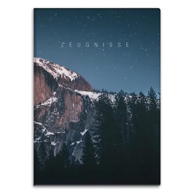 Produktbild von itenga Zeugnismappe Motiv Berg DIN A4