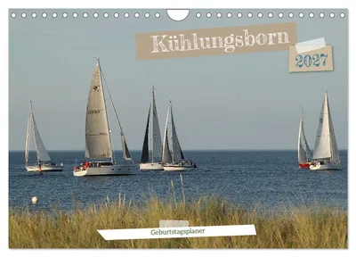 Produktbild von Kühlungsborn Geburtstagsplaner (Wandkalender 2027 DIN A4 quer), CALVENDO Monatskalender