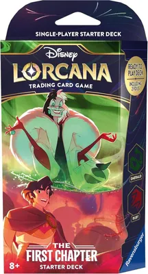 Produktbild von Disney Lorcana: Das Erste Kapitel - Starter Deck Emerald and Ruby (Englisch)