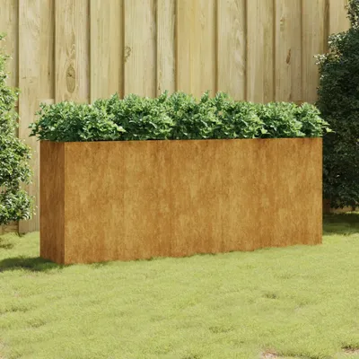 Obrázok produktu pre zvýšená posteľ vidaXL 200x40x80 cm Corten Steel