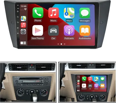 Produktbild von für BMW 3 series E90 E92 E93 2005-2012. 9 zoll Android 13 Autoradio GPS Navi 32GB ROM 2GB RAM Drahtlos Carplay RDS