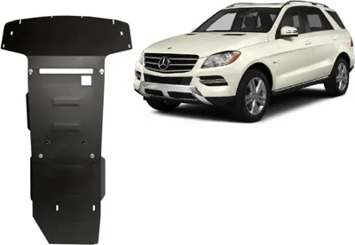 Obrázek produktu pro Ocelový ochranný kryt podvozku pro motor Mercedes ML W164