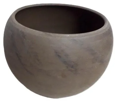 Obrázek produktu pro Květináč DBT, kamenina, šedohnědý, průměr 26 cm, výška 19 cm