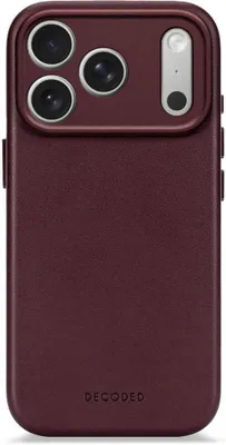 Produktbild von Decoded D26IPO17PBC1DY, Cover, Apple, iPhone 17 Pro, 16 cm (6.3"), Burgund
