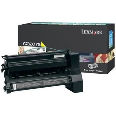 Produktbild von Lexmark Rückgabe Toner Gelb f. C782 X782 / 15.000 Seiten