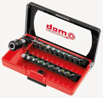 Immagine prodotto di Set di punte Peddinghaus da 21 pezzi con anello colorato, incl. 1 supporto magnetico, 9460021001