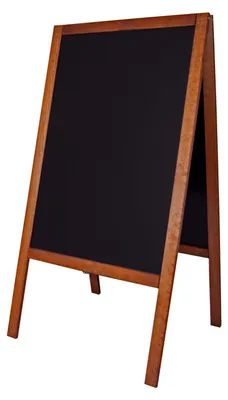 Produktbild von 1x Gehweg-Kreidetafel dunkelbraun wasserfest 61x118cm