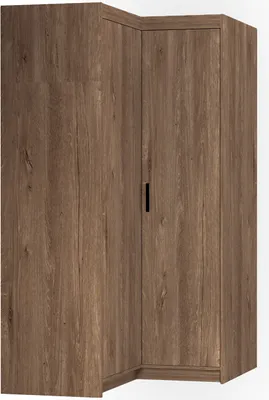 Produktbild von Eckschrank Garderobenschrank ELEN 2D eiche lefkas