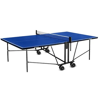 Produktbild von DUVLAN Pingpongový stôl DUVLAN Outdoor OT-02 vonkajší, na kolieskach, modrý