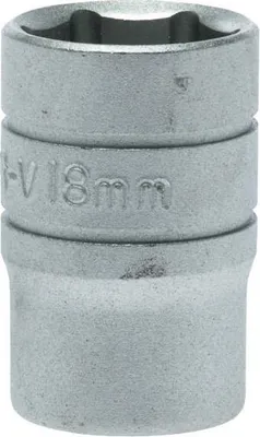 Image de Douille hexagonale avec tige 1/2" 18 mm 74313800