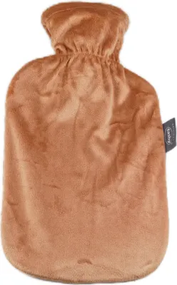 Produktbild von Fashy Wärmflasche 2,0 L mit Flauschbezug braun
