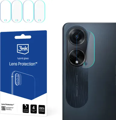 Produktbild von 3mk Hybridglas Lens Protection für Oppo A98 5G Kamera Objektiv Kameralinse 0,16mm 6H (4 Stück)
