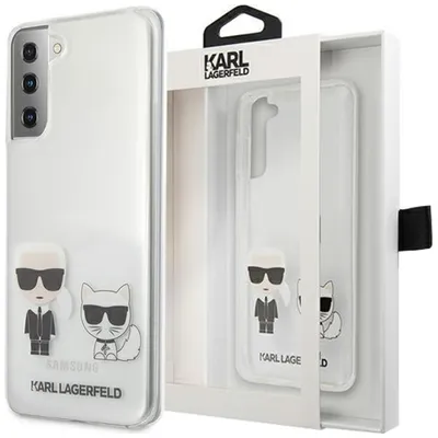 Produktbild von Karl Lagerfeld Klhcs21Mcktr S21+ G996 Festtasche Transparent Karl & Choupette