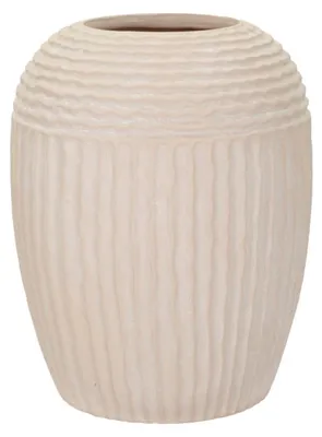 Zdjęcie produktu dla Wazon o Ferretti Nebel, kremowy, średnica 30 cm, wysokość 38,5 cm