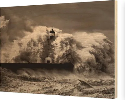 Immagine prodotto di Poster in legno Immagine su compensato 28x39 cm SP910