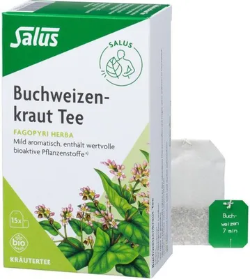 Produktbild von Buchweizenkraut Tee Fagopyri herbaSalus 15 St