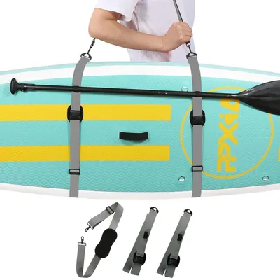 Image de PPXIA Surfboard Tragegurt Schultergurt Paddelboard Carry Strap Grau