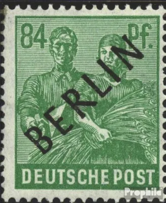 Produktbild von Briefmarken Berlin (West) 1948 Mi 16 gestempelt Schwarzaufdruck