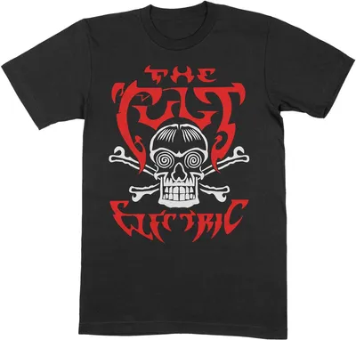 Obrázok produktu pre The Cult - Tričko "Electric" pre mužov/dámy Uni RO6398 (XXL) (čierna/červená/biela)