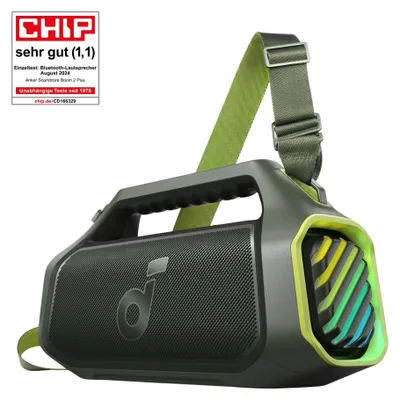 Produktbild von Boom 2 Plus | Bluetooth-Lautsprecher mit mächtigem Bass für Draußen Adventure Green / Boom 2 Plus