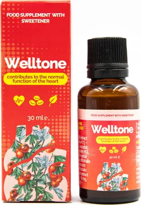 Immagine prodotto di Integratore alimentare Welltone biancospino gocce 30 ml 1 pz.