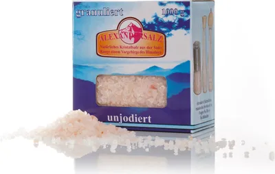 Produktbild von Alexandersalz granuliert natürliches Kristallsalz 1 kg