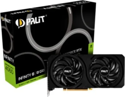 Produktbild von Palit Rtx 4060 Infinity 2 8gb Gddr6 Grafikkarte One Size