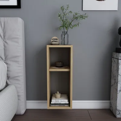 Immagine prodotto di Skye Decor, Sault - Oak, comodino, rovere, 100 % MELAMIN COATED SLIPBOARD, 23,2 x 22 x 59,6 cm