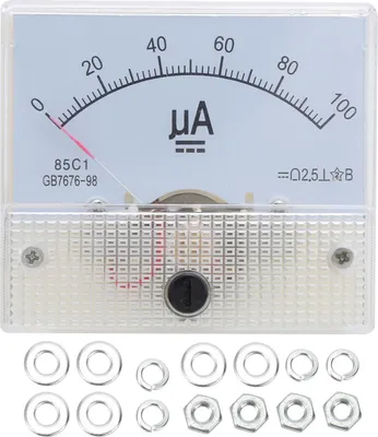 Obrázek produktu pro 85C1 DC 0  100UA ukazatel typu ampérmetr analogový měřicí přístroj pro měření proudu
