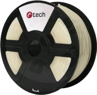 Image de C-TECH Filament. PLA. 1.75mm. 1kg (330m) - transparent