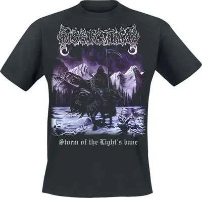 Produktbild von Dissection T-Shirt Herren Storm of the light's bane schwarz S
