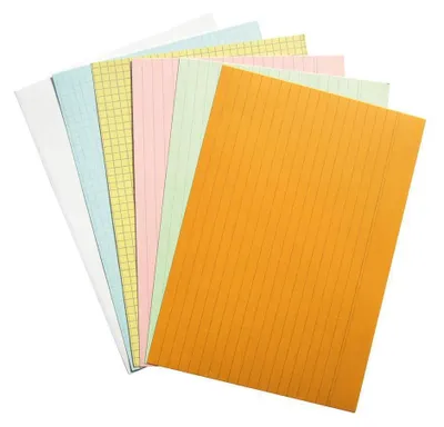 Immagine prodotto di EXACOMPTA 10808SE Schede EXACOMPTA, DIN A5, a righe, bianche